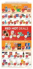 Shoppers Drug Mart flyer Page 6: PC first dry dog food €11,00, Tidy Cats multi-cat clumping litter €13,99