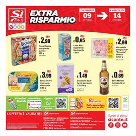 Volantino Sì con te Supermercati Pagina 24: Croissant Bauli €1,49, Tonno Maruzzella €3,99