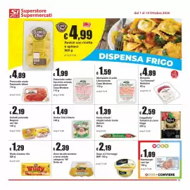 Volantino Sì con te Supermercati Pagina 11: Uova da allevamento a terra datate categoria "M" €2,39