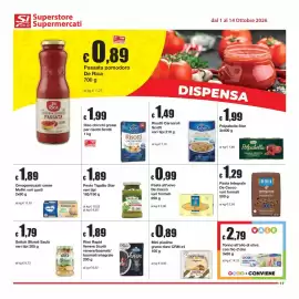 Volantino Sì con te Supermercati Pagina 17: Risotti Carnaroli Scotti €1,49, Riso Rapid Venere Scotti €1,89