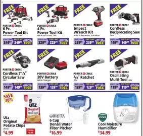 Ocean State Job Lot flyer week 40 Page 2: Porter cable 3/8" ratchet €129,99, Porter cable 20v battery with charger €139,99