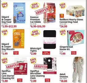 Ocean State Job Lot flyer week 40 Page 3: Gingerbread House Kit €7,99, Minicci girl tights €2,00