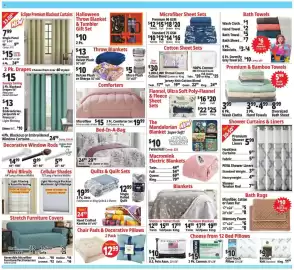 Ocean State Job Lot flyer week 40 Page 7: Sherpa or Velvet Plush Blankets €12,99, Bath Towel €5,99