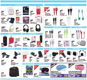 Ocean State Job Lot flyer week 40 Page 9: Lizard Neck Light €9,99, Tech Bunch Dual USB A+C €5,99