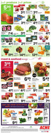 ACME weekly ad week 40 Page 4: Usda choice beef bottom round roast €6,99, Signature Select Avocados €4,99