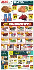 ACME weekly ad week 40 Page 1: Coffee Mate Natural Bliss or Starbucks Creamer, Ben & Jerry's Ice Cream or Non-Dairy Dessert