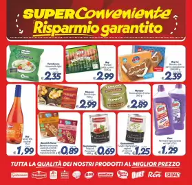 Volantino Iper Super Conveniente Pagina 12: Terrabuona Mozzarella light €2,35, Bay Würstel pollo e suino €2,99