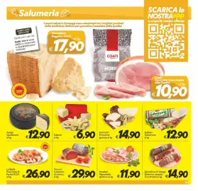 Volantino Iper Super Conveniente Pagina 13: Auricchio Provolone gustoso €14,90, Edamer €6,90