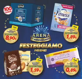Volantino Iper Super Conveniente Pagina 2: Nestlé Fitness Cereali €1,89, Bauli Buondì classico €0,89