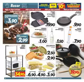 Volantino Iper Super Conveniente Pagina 31: Moneta grill rettangolare €19,90, Bormioli eclissi piatto bianco €1,00