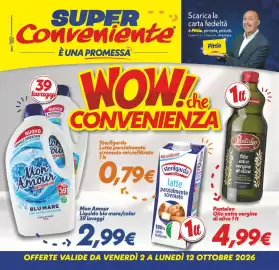 Volantino Iper Super Conveniente Pagina 1: 2026 | | superconveniente.it SUPER Conveniente 39 lavaggi NUOVO FORMULA