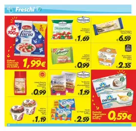 Volantino Iper Super Conveniente Pagina 10: Parmalat Yogurt intero €0,59, Galbanino Fior di fette €0,99