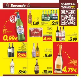 Volantino Iper Super Conveniente Pagina 19: Feudo Arancio Vino Tinchitè P'ttia Bianco I.G.T./Rosé €5,49, Campari Soda €4,99