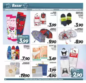 Volantino Iper Super Conveniente Pagina 24: Golden Lady slip €3,49, Sahara Bio asciugamano €4,90