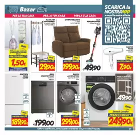 Volantino Iper Super Conveniente Pagina 27: Akai lavastoviglie €199,00, Hamilton appendiabiti €29,90