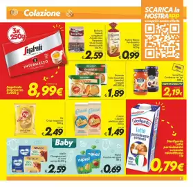 Volantino Iper Super Conveniente Pagina 5: Delverde Granfetta €1,89, Colussi Crackers €1,49