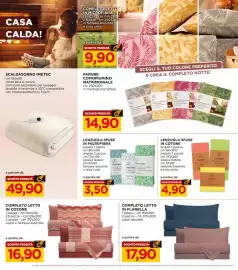Volantino Alì Supermercati Pagina 2: Lenzuola sfuse in microfibra Petit fleur €3,50, Lenzuola sfuse in cotone Juicyjam €4,90