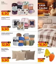 Volantino Alì Supermercati Pagina 3: Coperta matrimoniale Studio Casa €12,90, Coperta singola Studio Casa €9,90