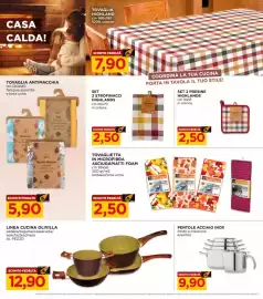 Volantino Alì Supermercati Pagina 6: Set 2 strofinacci Highlands €2,50, Pentole acciaio inox €9,90