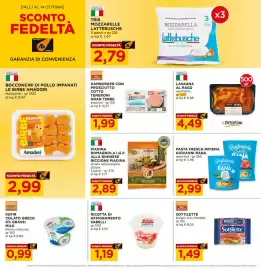 Volantino Alì Supermercati Pagina 10: Lasagna al ragù €4,49, Pasta fresca ripiena Giovanni Rana €2,99