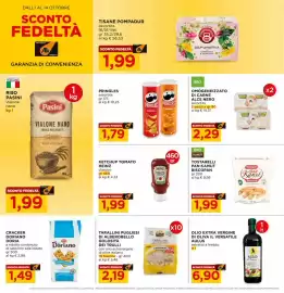 Volantino Alì Supermercati Pagina 12: Tostarelli pan kamut biscopan €1,99, Ketchup tomato Heinz classico €1,99