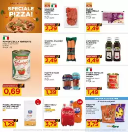 Volantino Alì Supermercati Pagina 18: Filone mozzarella Brimi senza lattosio €2,49, Condimento Farchioni assortito €4,49