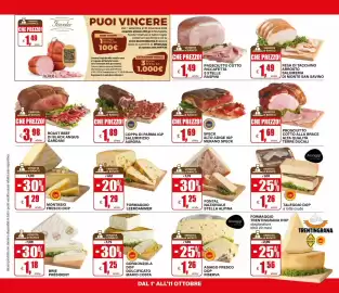 Volantino Il Gigante Pagina 12: Prosciutto cotto Riccafetta 5 stelle Raspini €1,49, Speck Alto Adige IGP Merano Speck €1,69