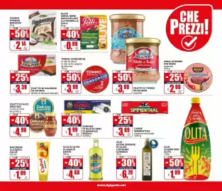 Volantino Il Gigante Pagina 21: Olive verdi, nere snocciolate o a rondelle Polli €0,89, Funghi Porcini Manzoni €2,14