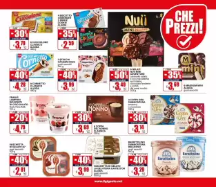 Volantino Il Gigante Pagina 25: 3 stecchi Häagen-Dazs €3,99, Franuì lamponi ricoperti di cioccolato €4,79