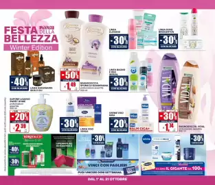 Volantino Il Gigante Pagina 32: Bagnodoccia Spuma di Sciampagna €1,49, Linea Clinians