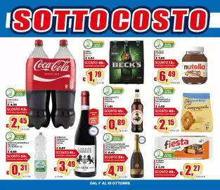 Volantino Il Gigante Pagina 4: Birra Beck's €1,79, Biscotti le campagnole mulino bianco €2,15