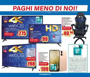 Volantino Il Gigante Pagina 7: TV SMART 43" LG €198,00, Smartphone Oppo A6 €199,00