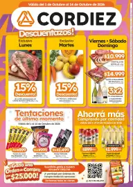 Folleto Cordiez Página 8: Paisano aceite de girasol €1.999,00, Moema cerveza pilsen €899,00