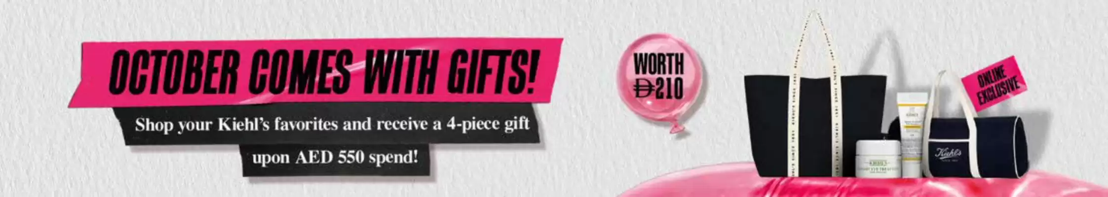 Kiehl's (valid until 11-10)