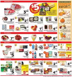 Weis Markets weekly ad Page 6: Cabot Creamery Block Cheese €6,00, Green Giant Vegetables €5,00