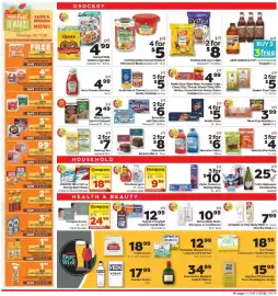 Weis Markets weekly ad Page 7: Tostitos and Lay's Chips €8,00, Weis Quality Instant Oatmeal €4,99