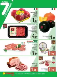 Volantino Conad City Pagina 18: Toma Erbì €1,79, Salame Piemonte IGP Raspini €1,99