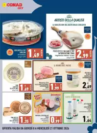 Volantino Conad City Pagina 7: Toma Caseificio dell'Alta Langa €1,69, Toma Biellese Caseificio Pier Luigi Rosso €1,35