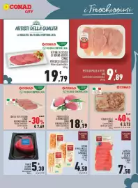 Volantino Conad City Pagina 9: Spiedini di mazzancolle tropicali Saporidee €4,50