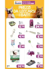Volantino Ayoka Pagina 11: Versele Laga Complete Cuni Adult €14,90, Croci Gioco Gatto Tremolino Coniglio €2,79
