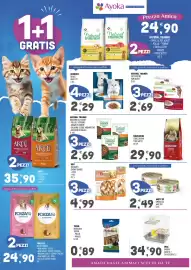 Volantino Ayoka Pagina 2: 8in1 Delights Chewy Braids €4,99, Moustache croccantini tris gatto €29,90