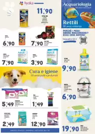 Volantino Ayoka Pagina 7: Inodorina tappetino instant dry €12,90, Askoll Pure Max Mini Cannolicchi €7,90