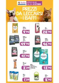 Volantino Ayoka Pagina 9: Oasy Dog Grain Free Adult €41,90, Forza10 Maintenance €13,90