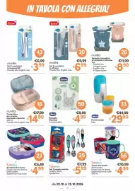 Volantino Ideal Bimbo Pagina 15: Chicco Bavaglia Monouso Compostabile €4,99