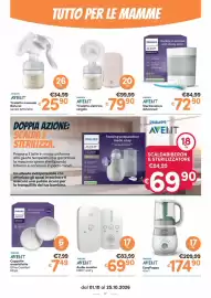 Volantino Ideal Bimbo Pagina 17: Philips Avent Tiralatte manuale Natural senza tettarella €25,90