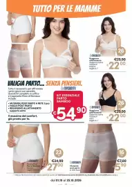 Volantino Ideal Bimbo Pagina 19: Fascia Post Parto Bamboo Bianco €27,00, Reggiseno allattamento MYSANITY €22,00