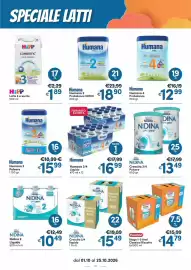 Volantino Ideal Bimbo Pagina 21: Humana 3/4 Liquido €16,99, Humana 3 Polvere €15,99