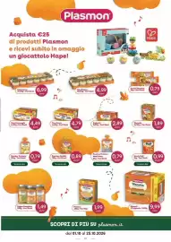 Volantino Ideal Bimbo Pagina 22: Omo Frutta €4,99, Biscotto Plasmon €9,99