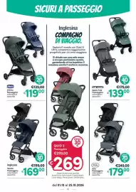 Volantino Ideal Bimbo Pagina 28: Aria Passeggino €179,00, Inglesina Sketch Passeggino €169,00