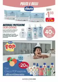 Volantino Ideal Bimbo Pagina 8: Natural Sensation chicca, Salviettine detergenti chicco €3,99